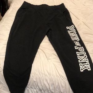 Victoria’s Secret PINK jogger cotton sweat pants